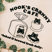 Load image into Gallery viewer, NOOK’S CRANNY CAFE TOTE BAG
