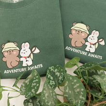 Load image into Gallery viewer, ADVENTURE AWAITS SWEATSHIRT
